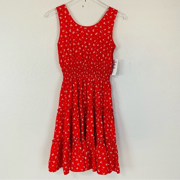 Nordstrom Red Lychee Desert Ditzy Dress Size XL - Picture 1 of 5